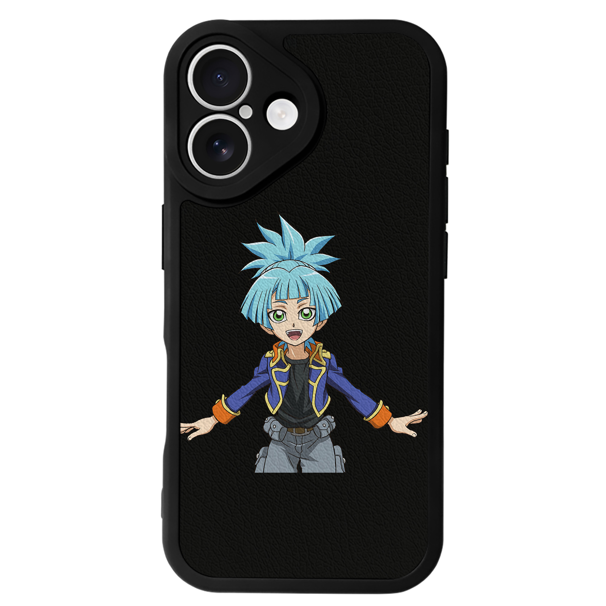 遊☆戯☆王 Yu-Gi-Oh! 【iPhone 16シリーズ対応】シリコンスマホケース（レザー調） 材質：シリコン